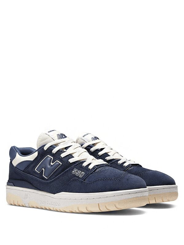 New Balance 550 Natural Indigo Suede