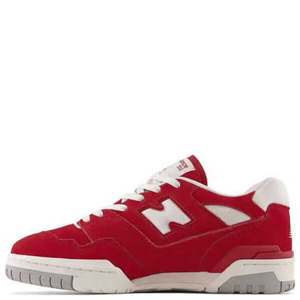 New Balance 550 Suede Pack Team Red