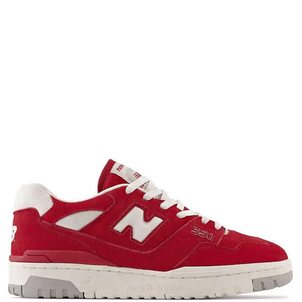New Balance 550 Suede Pack Team Red