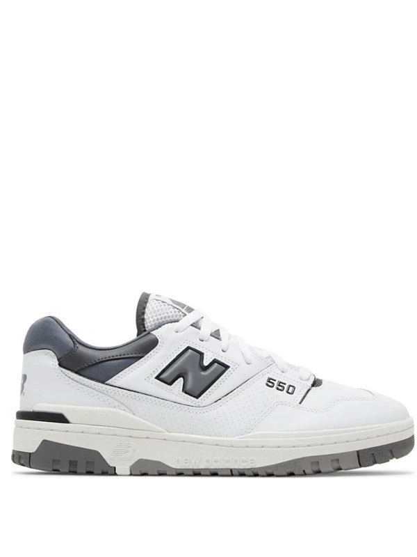 New Balance 550 White Grey Dark Grey