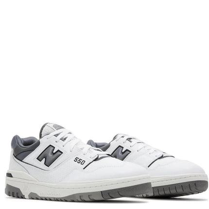 New Balance 550 White Grey Dark Grey