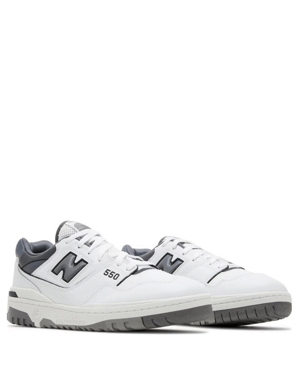 New Balance 550 White Grey Dark Grey
