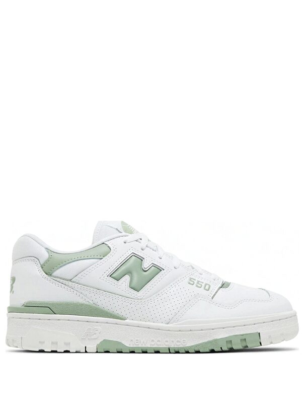 New Balance 550 White Mint Green