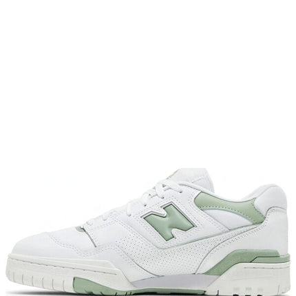 New Balance 550 White Mint Green