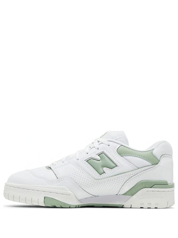 New Balance 550 White Mint Green