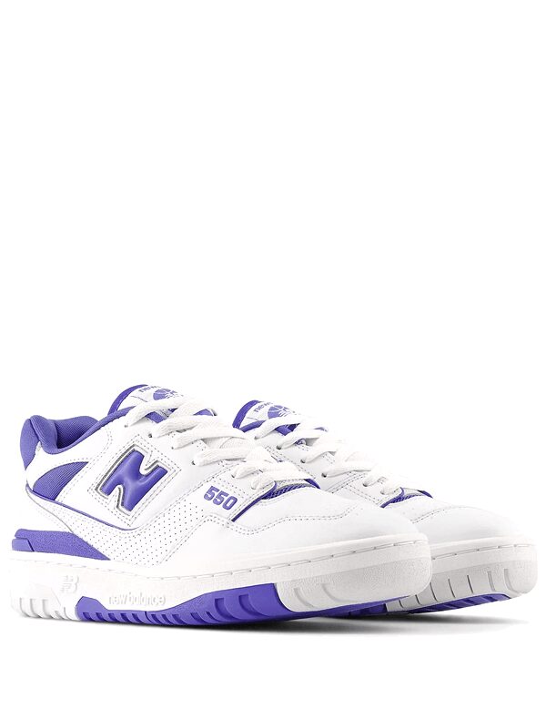 New Balance 550 White Purple