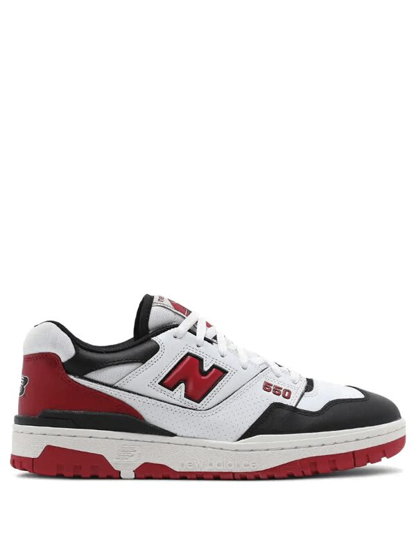 New Balance 550 White Red Black
