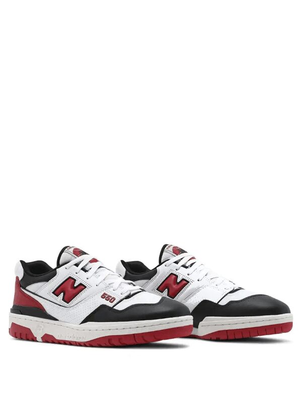 New Balance 550 White Red Black