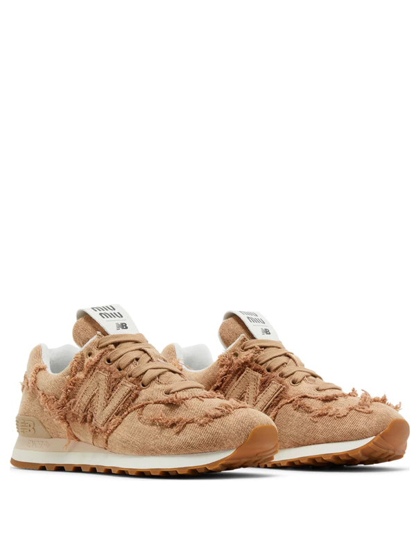 New Balance 574 Miu Miu Cognac