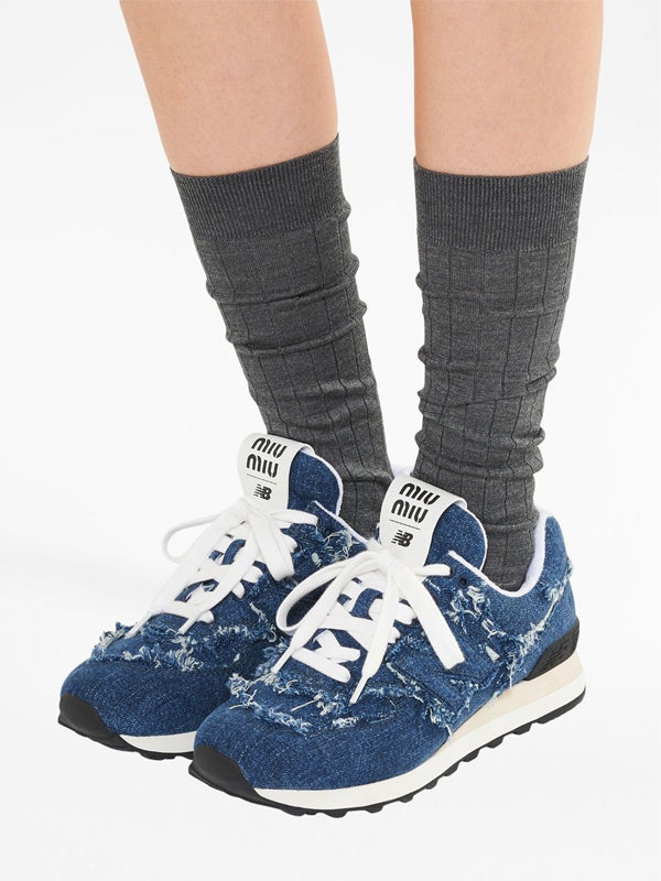 New Balance 574 Miu Miu Denim