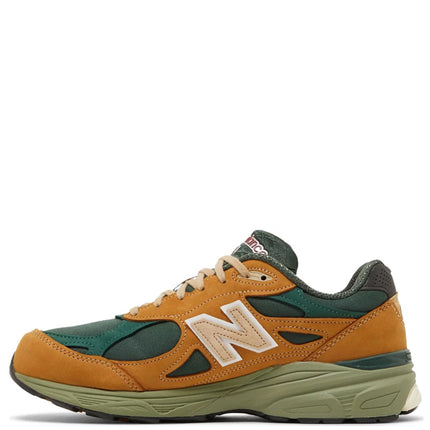 New Balance 990v3 Made in USA Tan Green