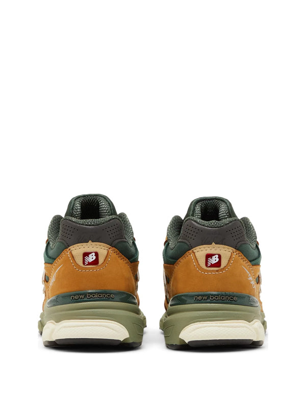 New Balance 990v3 Made in USA Tan Green