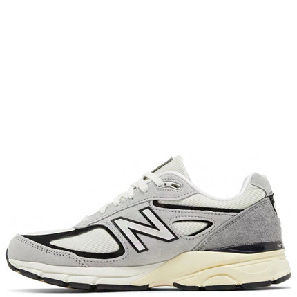 New Balance 990v4 MiUSA Teddy Santis Grey Black Cream