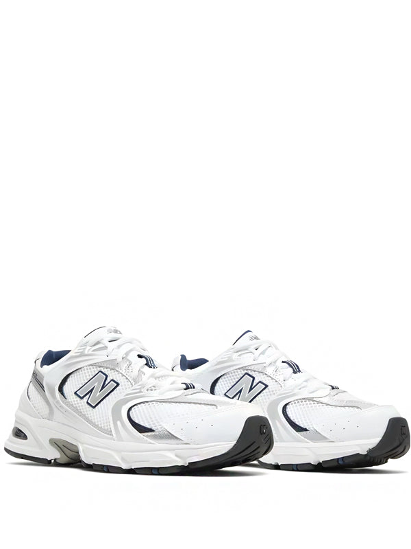 New Balance 530 White Silver Navy