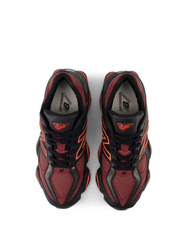New Balance 9060 Black Red Orange