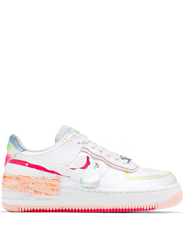 Nike Air Force 1 Low Shadow White Pink Orange