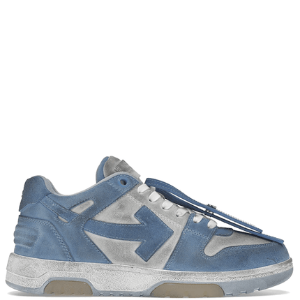 OFF-WHITE OOO Low Out Of Office Suede White Light Blue