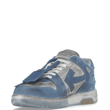 OFF-WHITE OOO Low Out Of Office Suede White Light Blue