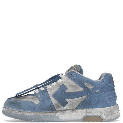 OFF-WHITE OOO Low Out Of Office Suede White Light Blue