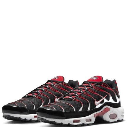 Nike Air Max Plus Black and University Red