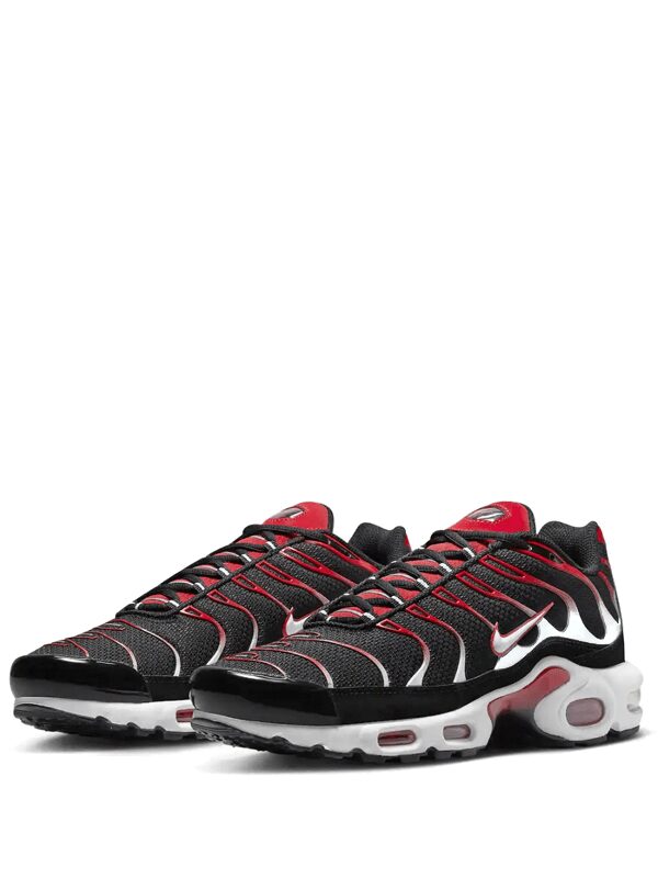 Nike Air Max Plus Black and University Red