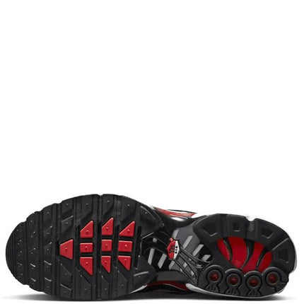 Nike Air Max Plus Black and University Red