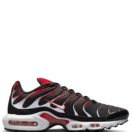 Nike Air Max Plus Black and University Red