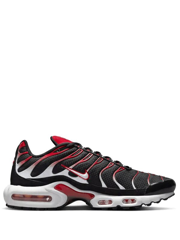 Nike Air Max Plus Black and University Red