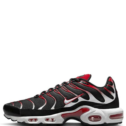 Nike Air Max Plus Black and University Red