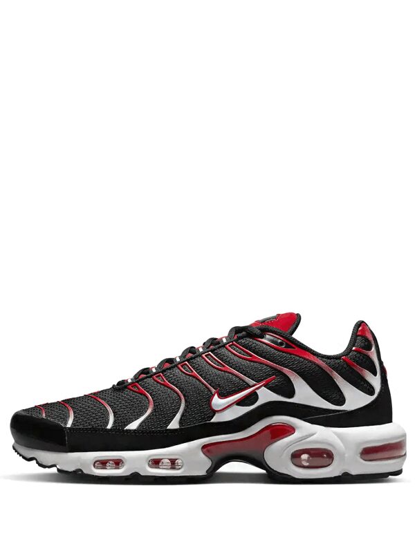 Nike Air Max Plus Black and University Red