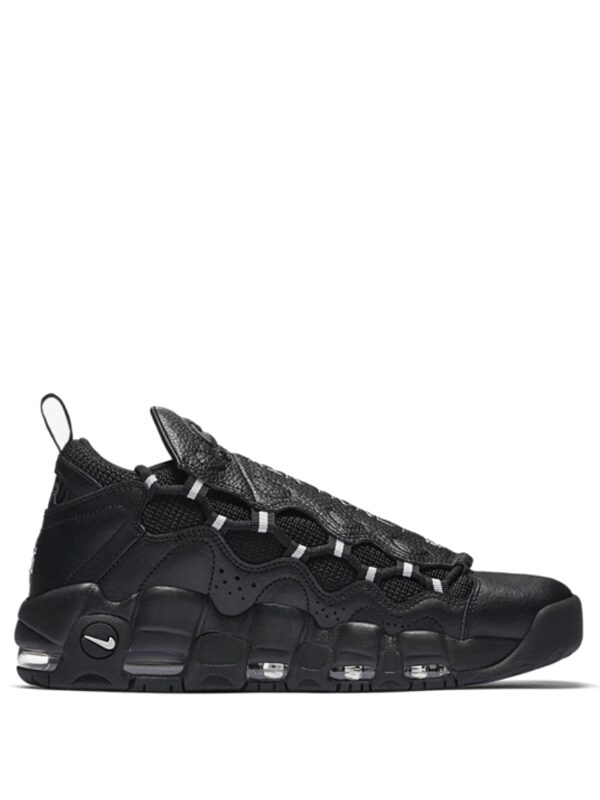 Nike Air More Money Black Metallic Silver