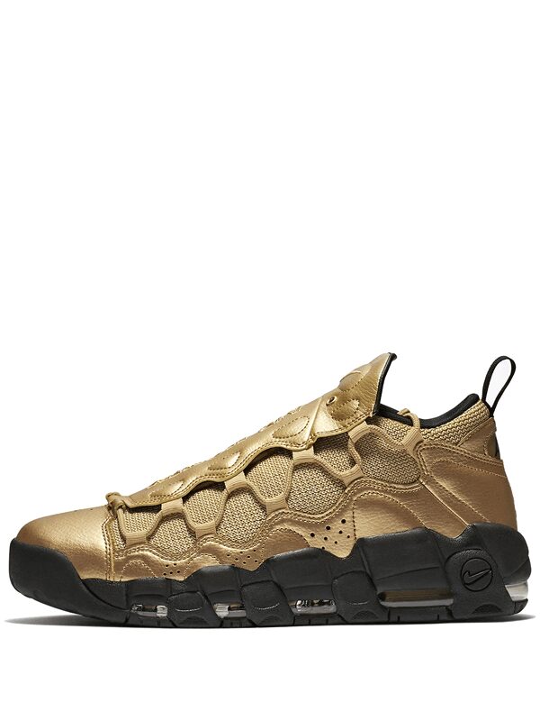 Nike Air More Money Metallic Gold Black