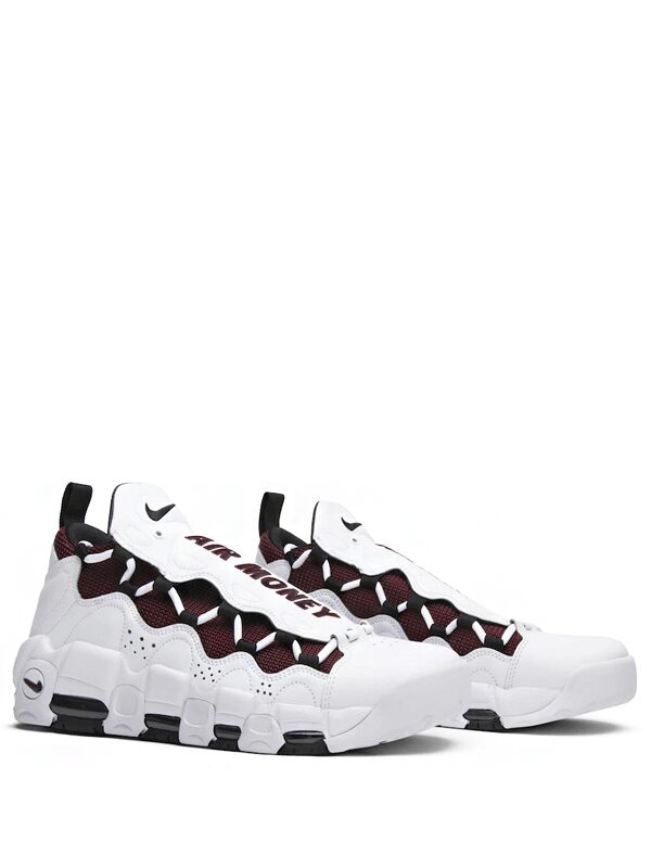 Nike Air More Money White Black Team Red