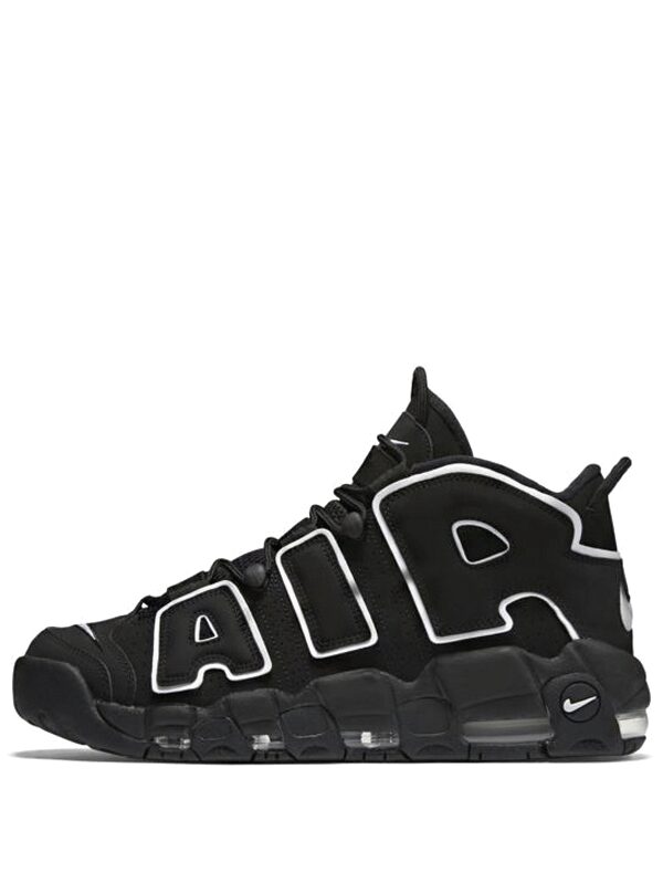Nike Air More Uptempo Black White