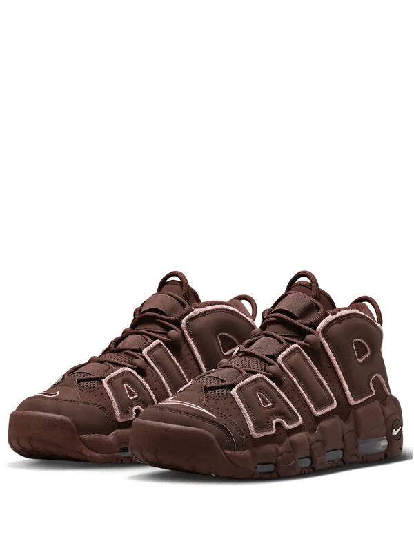 Nike Air More Uptempo Dark Pony and Soft Pink