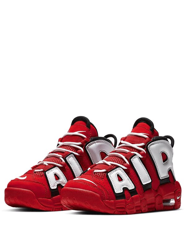 Nike Air More Uptempo University Red Black White