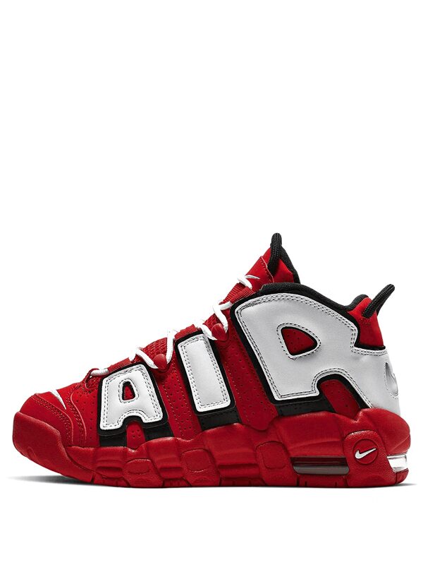 Nike Air More Uptempo University Red Black White