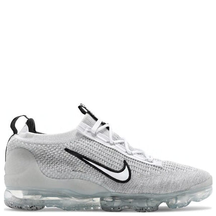 Nike Air VaporMax 2021 FK White Black Metallic Silver