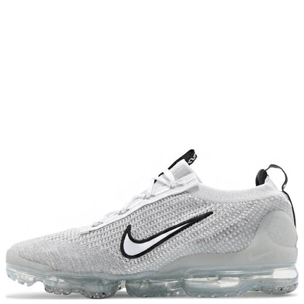 Nike Air VaporMax 2021 FK White Black Metallic Silver