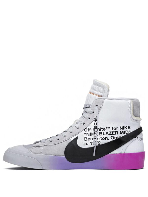Nike Blazer Mid Off-White Wolf Grey Serena Queen
