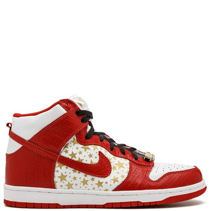 Nike Dunk High Pro SB Supreme Red Stars