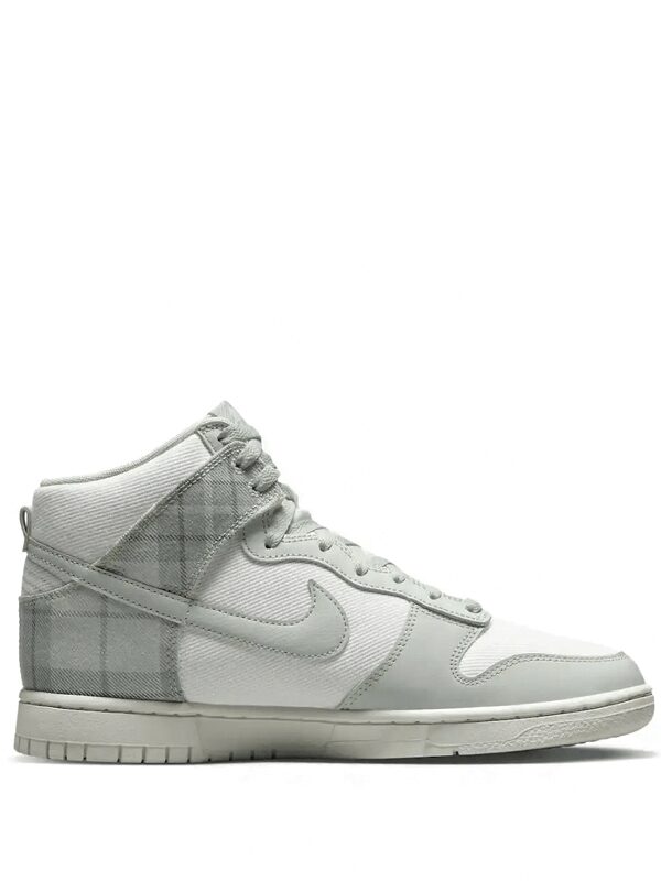 Nike Dunk High SE Mint Plaid