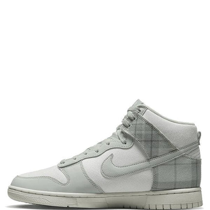 Nike Dunk High SE Tartan Plaid White Light Green