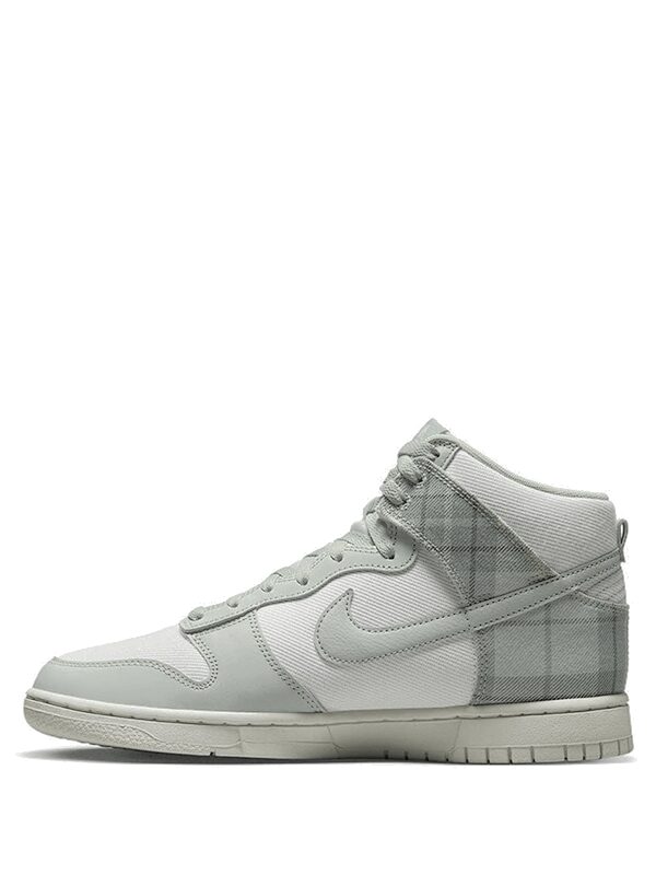 Nike Dunk High SE Tartan Plaid White Light Green