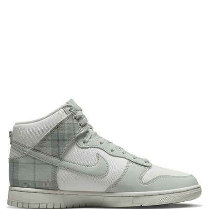Nike Dunk High SE Tartan Plaid White Light Green