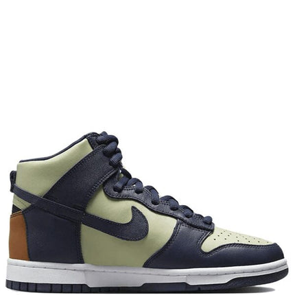 Nike Dunk High See Through Pistachio Midnight Navy