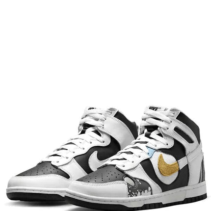 Nike Dunk High See Through White Black
