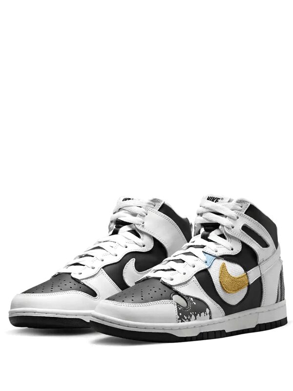 Nike Dunk High See Through White Black