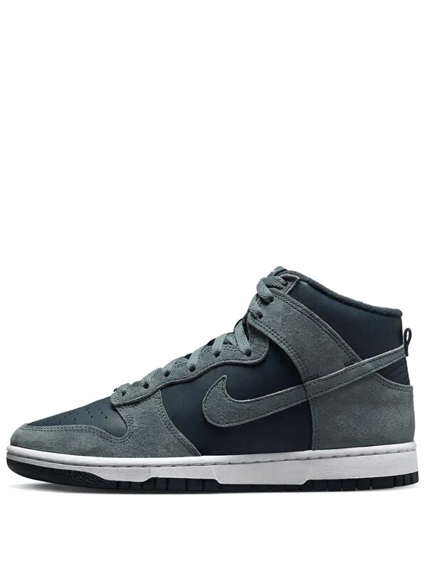 Nike Dunk High Teal Suede