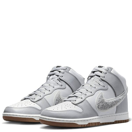 Nike Dunk High University Chenille Swoosh Light Smoke Grey
